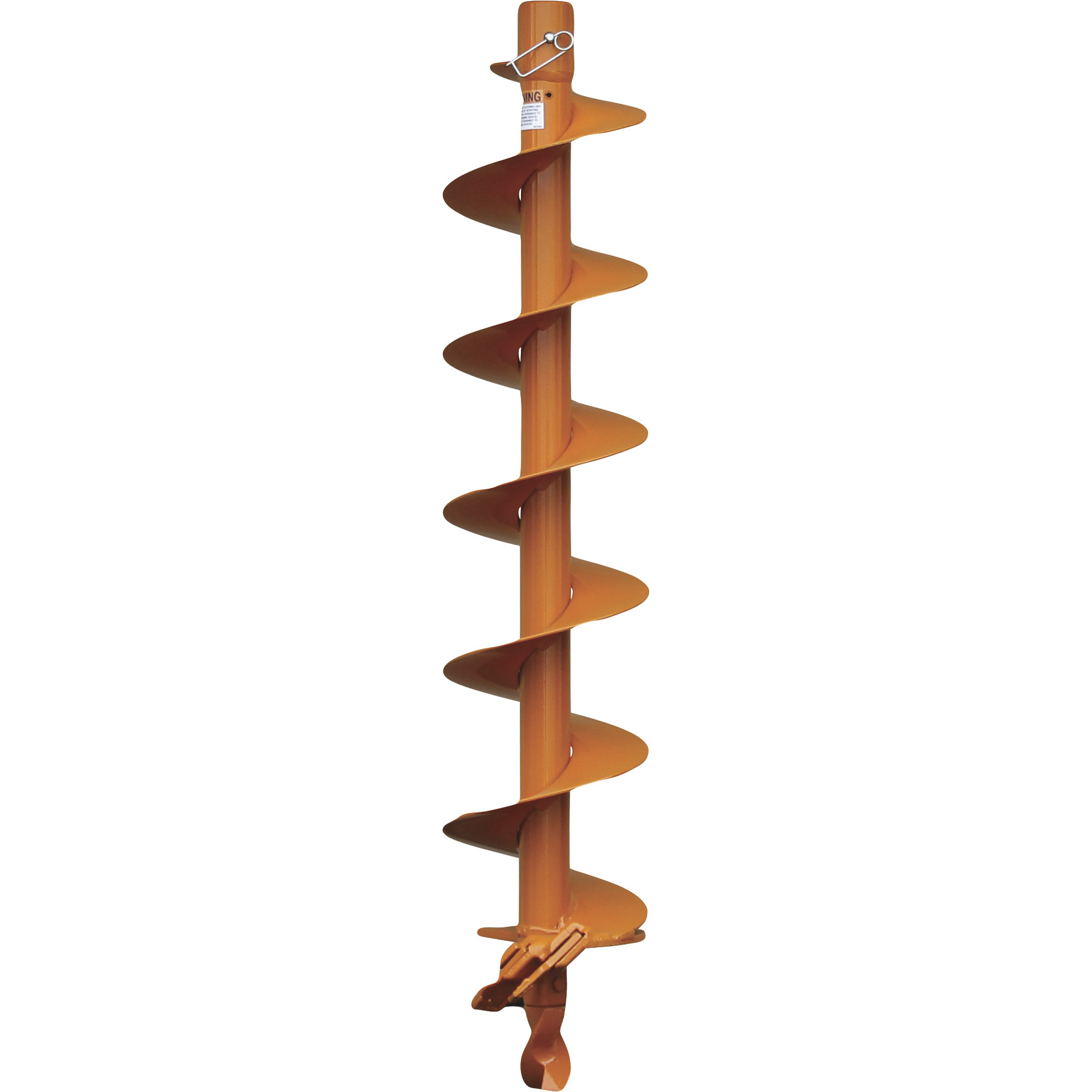 BravePro Pengo-Type Earth Auger Bit — 8in. x 36in., Compatible with BRPA265H, Model# BR10588